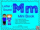 Phonics / Letter M Mini Book Craft