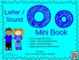 Phonics / Letter O Mini Book Craft