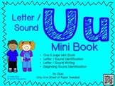 Phonics / Letter U Mini Book Craft