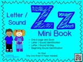 Phonics / Letter Z Mini Book Craft