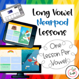 Phonics Literacy Centers for Long Vowels using Nearpod Games