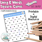 Phonics Long E Words Square Game