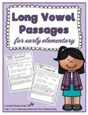 Reading Passages with Comprehension Questions for Long Vowels