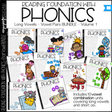Phonics Bundle - Long Vowels - Vol. 1 - Reading Foundation