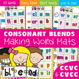 Blends - Making Words Mats - Consonant Blends - ccvc and cvcc