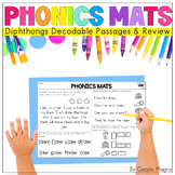 Phonics Mats Diphthongs and Vowel Teams Decodable Phonics 