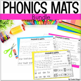 Decodable Readers BUNDLE Phonics Activity Mats Science of Reading