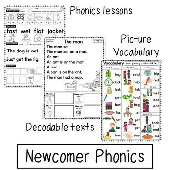 Phonics Mega Bundle Word Sorts and Picture Vocabulary Practice | TPT