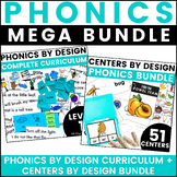 Phonics by Design Curriculum + Centers by Design Mega Bund