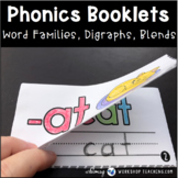 Phonics Mini-Booklets: Word Families, Digraphs, Blends (fr
