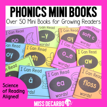 Preview of Phonics Books - Science of Reading Aligned Mini Books