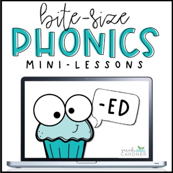 Preview of Phonics Mini-Lesson | -ED | Past Tense Verbs | PowerPoint Slides