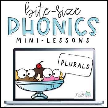 Preview of Phonics Mini-Lesson | Plural Nouns -S & -ES | PowerPoint Slides