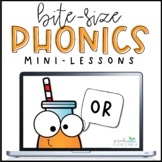 Phonics Mini-Lesson | R-Controlled Vowel OR | PowerPoint Slides