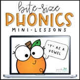 Phonics Mini-Lesson | Y as a Vowel | PowerPoint Slides