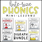 Phonics Mini-Lessons | Digraph BUNDLE | PowerPoint Slides