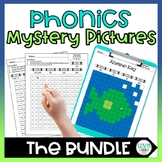 Phonics Mystery Pictures Read and Color Short and Long Vow