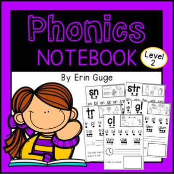 Preview of Phonics Notebook | Beginning Consonant Blends 