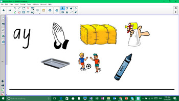 Preview of Phonics Notebook to support Set 3 worksheets