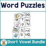 Short Vowel Phonics Word Family Activity- $$ Saving Bundle