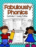 Phonics Pack: Controlled R Vowel Edition