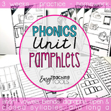 Phonics Pamphlets Unit 1