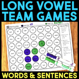 Phonics Partner Games for Long Vowel Teams | Vowel Digraph