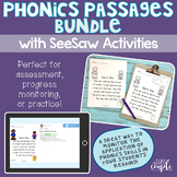 Phonics Passage Assessment Bundle with SeeSaw Activities Option