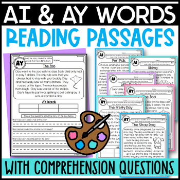 Phonics Passages Bundle by Designed by Danielle | TpT