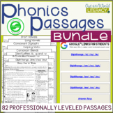 Phonics Passages Bundle - LEXILE Leveled - Science of Reading