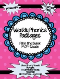 Phonics Passages - Fill in the Blank