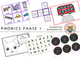 Worksheets for Phonics Phase 1 Activity Resources Pack SPED