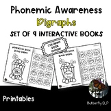 Phonics Phonemic Awareness Digraphs Interactive Book Set -