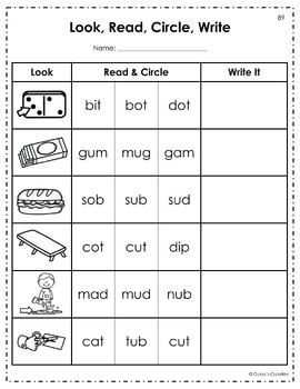 Phonics & Phonemic Awareness - Set 2 - o,d,c,u,g,b,e (Follows UFLI)