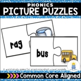 Phonics Picture Puzzles: A Word Study Game (short vowel sounds)