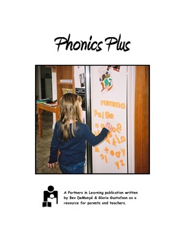 Preview of Phonics Plus:  A Printable Parent Handout