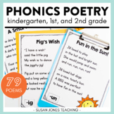 Phonics Poems for Grades K-2 | with Digital Version for Di