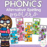 Phonics Posters Alternative Spellings - South Australian Fonts