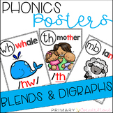 Phonics Sound Wall Posters: Blends and Digraphs