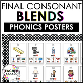 Final Consonant Blends Poster Set