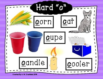 Preview of Phonics Posters - Hard and Soft "c" and "g"