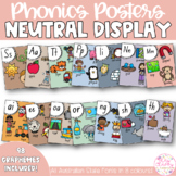 Phonics Posters | Neutral | Australian State Fonts