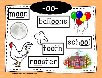 Preview of Phonics Posters - Variant Vowels