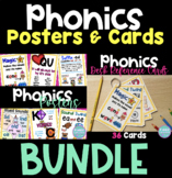 Phonics Posters and Cards BUNDLE