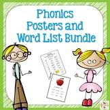 Phonics Posters and Word Lists Bundle
