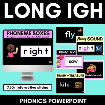 Preview of Long Vowel I PowerPoint Lesson Slides - Long Vowel Team PowerPoints