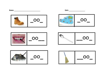 Preview of Phonics Practice: Decoding and Encoding Words with /oo/