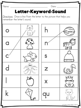 phonics practice pack first grade unit 1 letter formation plus more