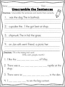 Phonics Practice Pack First Grade Unit 12 Multisyllabic Words | TPT
