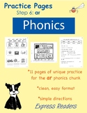 Phonics Practice Pages - Phonics Chunk: ar